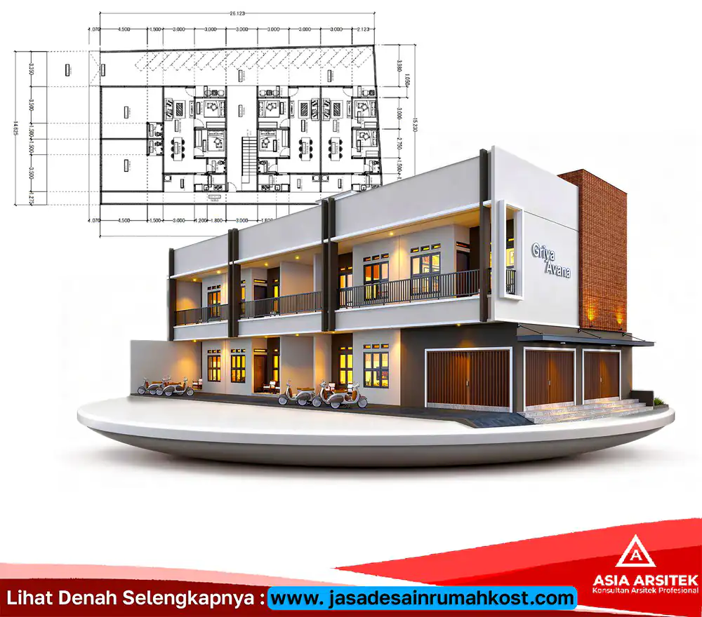 Jasa Arsitek Rumah Kost Terbaik di Tomang Jakarta Barat