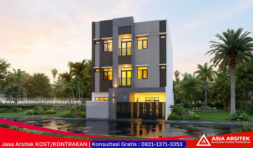 Jasa Arsitek Rumah Kost Ahli di Grogol Jakarta Barat