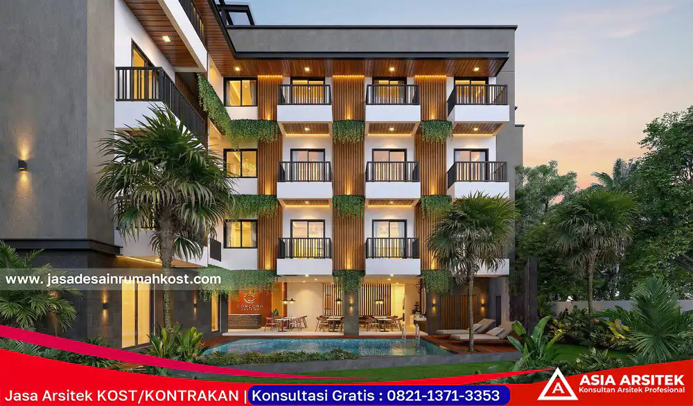 JASA ARSITEK RUMAH KOST AMANAH DI JELAMBAR JAKARTA BARAT