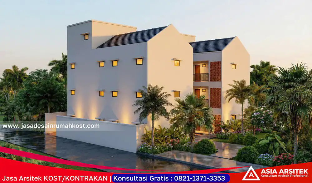 Jasa Arsitek Rumah Kost Amanah di Palmerah Jakarta Barat 