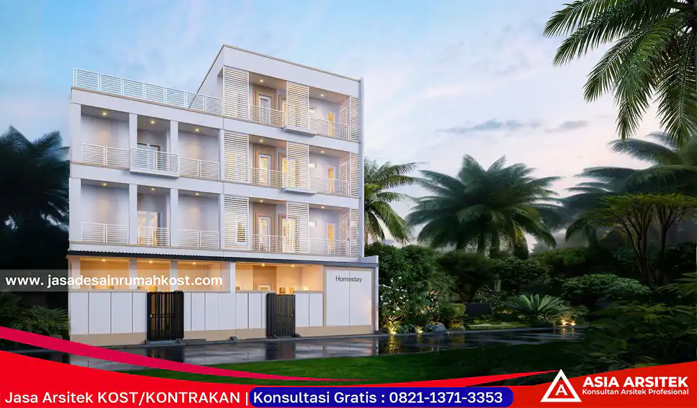 Jasa Arsitek Rumah Kost Berkualitas di Serpong Utara Tangerang
