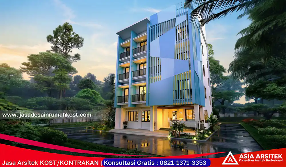 Jasa Arsitek Rumah Kost Mewah di Kembangan Jakarta Barat