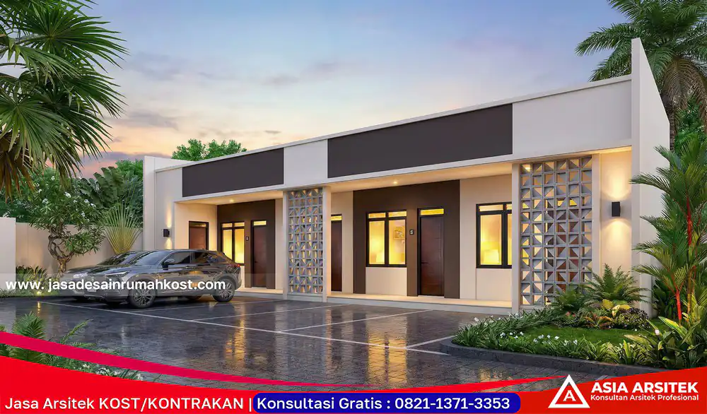 Jasa Arsitek Rumah Kost Mewah di Palmerah Jakarta Barat 