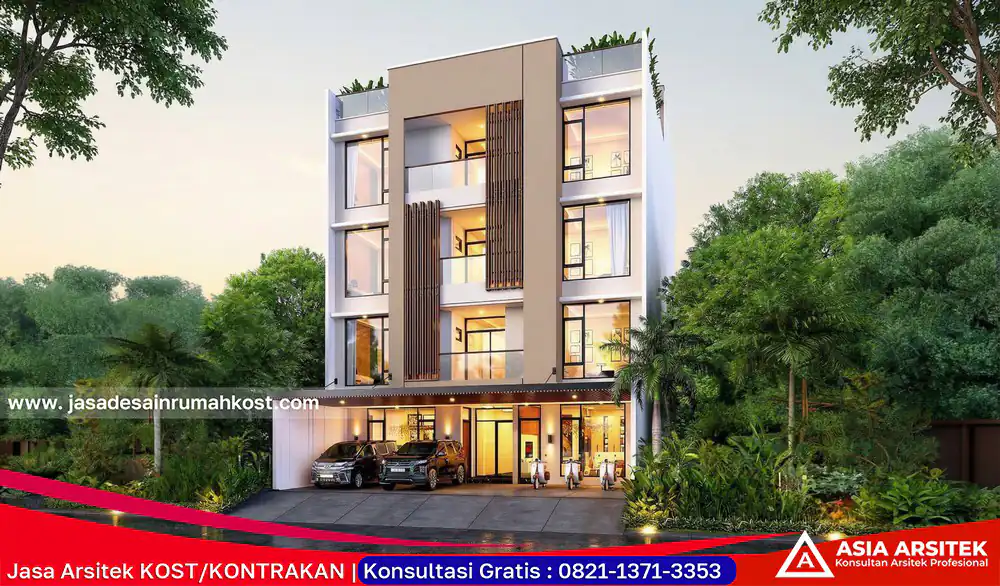 Jasa Arsitek Rumah Kost PerMeter di Cisauk Tangerang