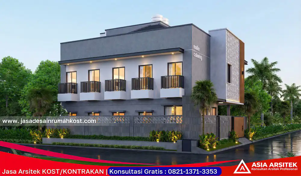 Jasa Arsitek Rumah Kost PerMeter di Jelambar Jakarta Barat