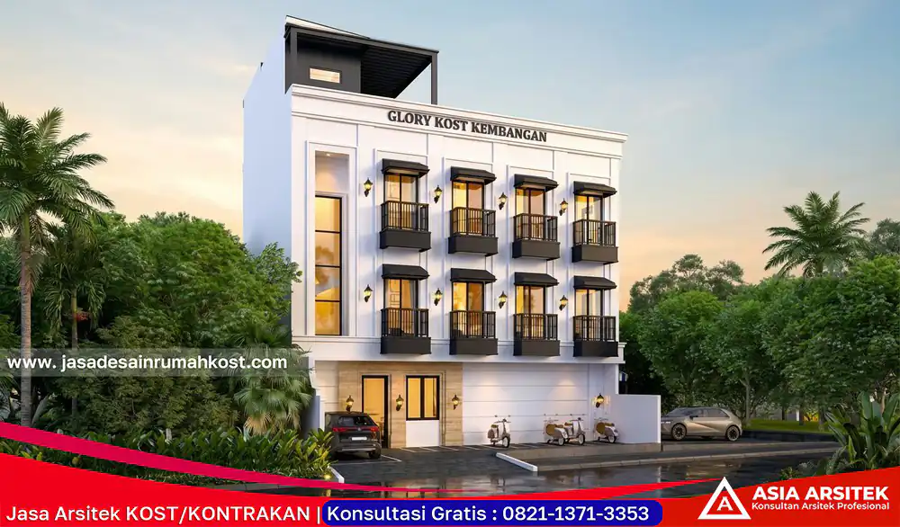 Jasa Arsitek Rumah Kost PerMeter di Kembangan Jakarta Barat