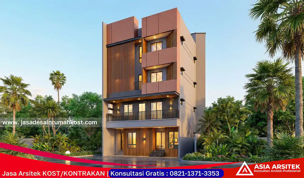 Jasa Arsitek Rumah Kost PerMeter di Palmerah Jakarta Barat
