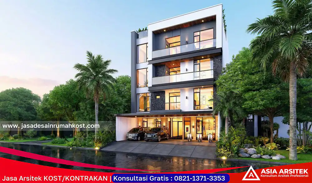 Jasa Arsitek Rumah Kost Profesional di Cisauk Tangerang