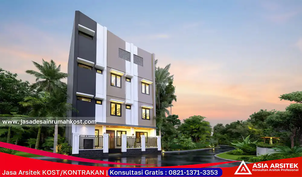 Jasa Arsitek Rumah Kost Profesional di Grogol Jakarta Barat