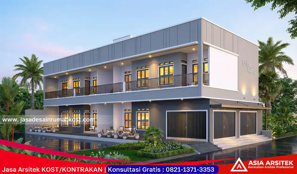 Jasa Arsitek Rumah Kost Profesional di Palmerah Jakarta Barat 
