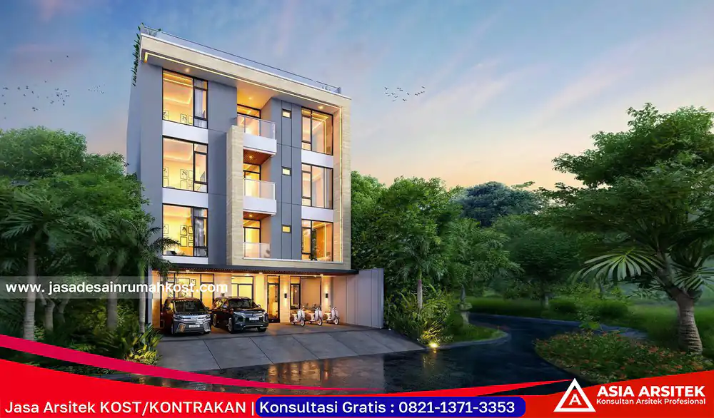 Jasa Arsitek Rumah Kost Terbaik di Cisauk Tangerang