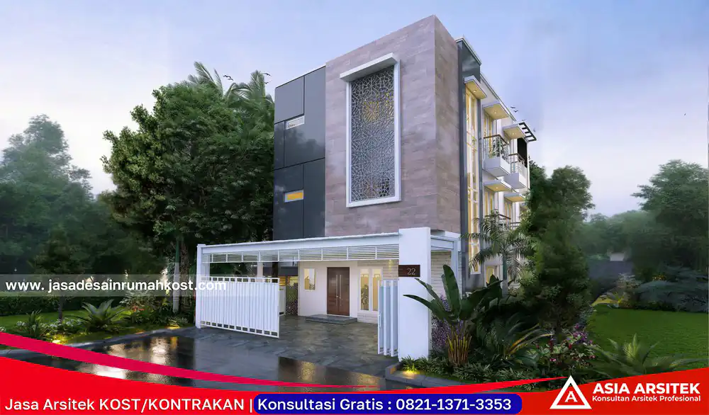 Jasa Arsitek Rumah Kost Terbaik di Grogol Jakarta Barat