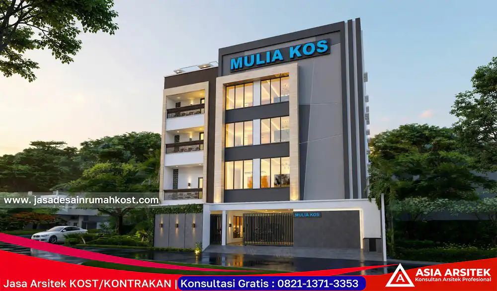 Jasa Arsitek Rumah Kost Terjangkau di Serpong Utara Tangerang