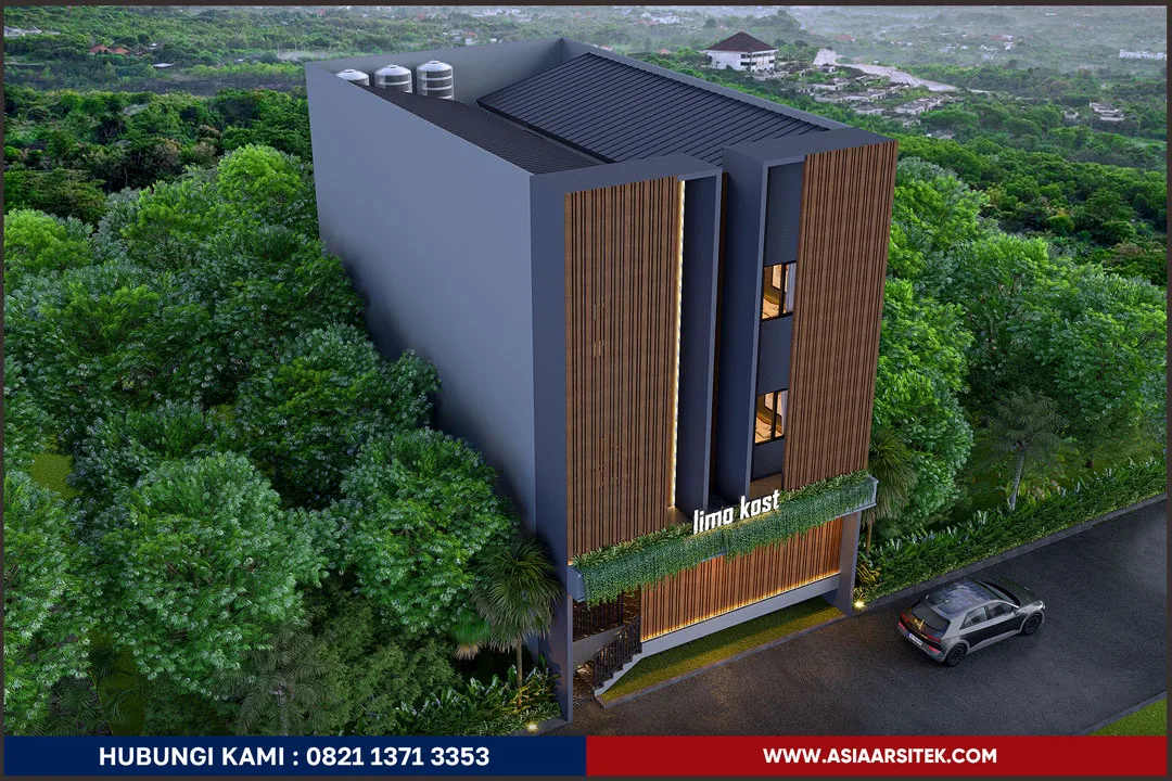 Jasa Desain Arsitek Kost PerMeter di Palmerah Jakarta Barat