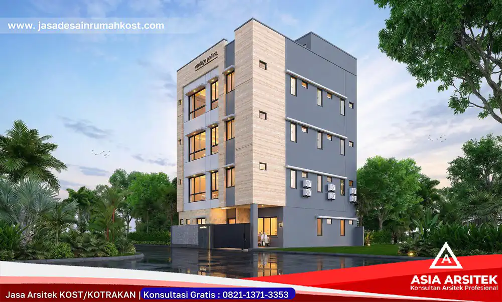 Jasa Arsitek Rumah Kost Mewah di Alam Sutera Tangerang
