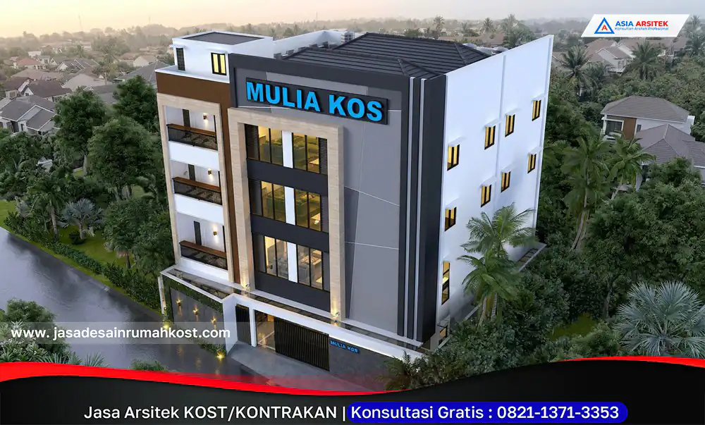 Jasa Arsitek Rumah Kost Mewah di Rawamangun Jakarta Timur