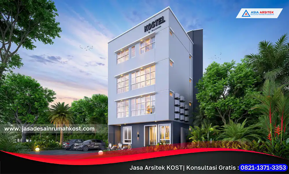 Jasa Arsitek Rumah Kost PerMeter di Meruya Utara Jakarta Barat