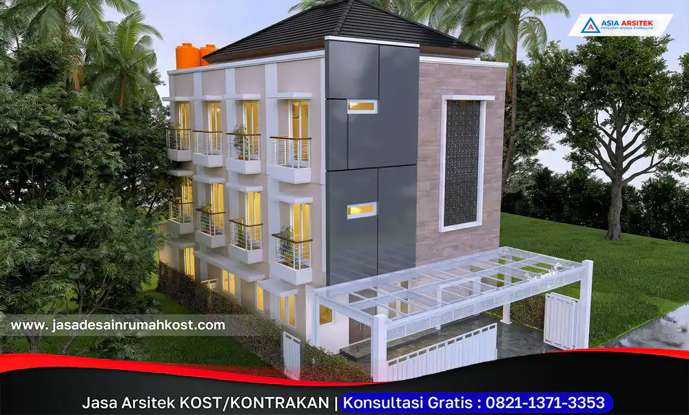 Jasa Arsitek Rumah Kost PerMeter di Pulo Gebang Jakarta Timur