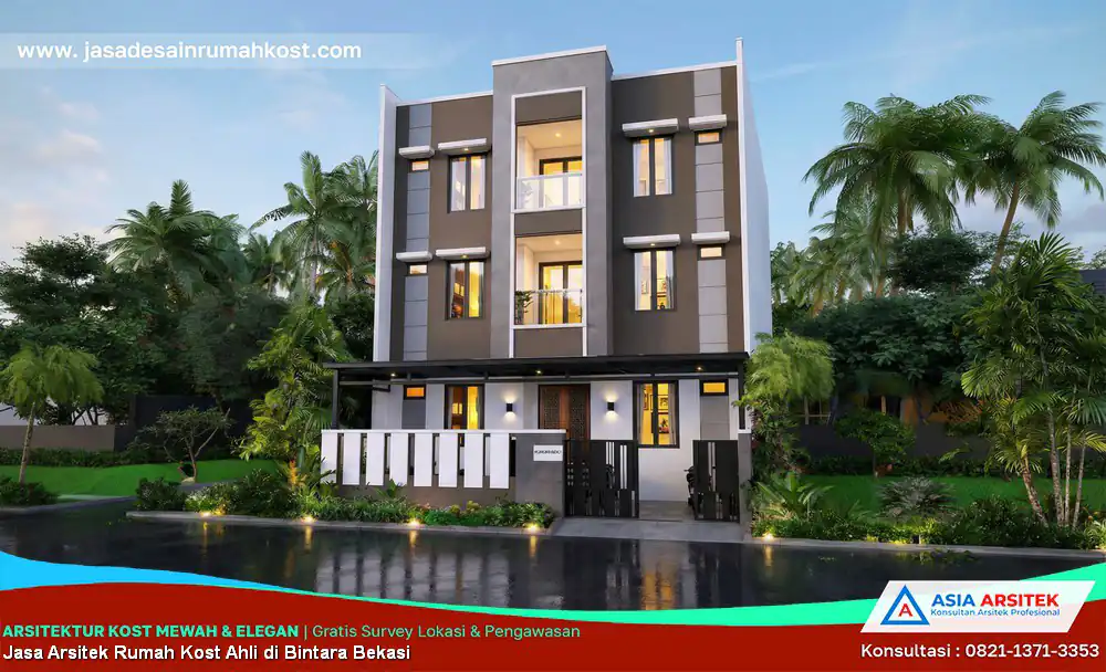 Jasa Arsitek Rumah Kost Ahli di Bintara Bekasi