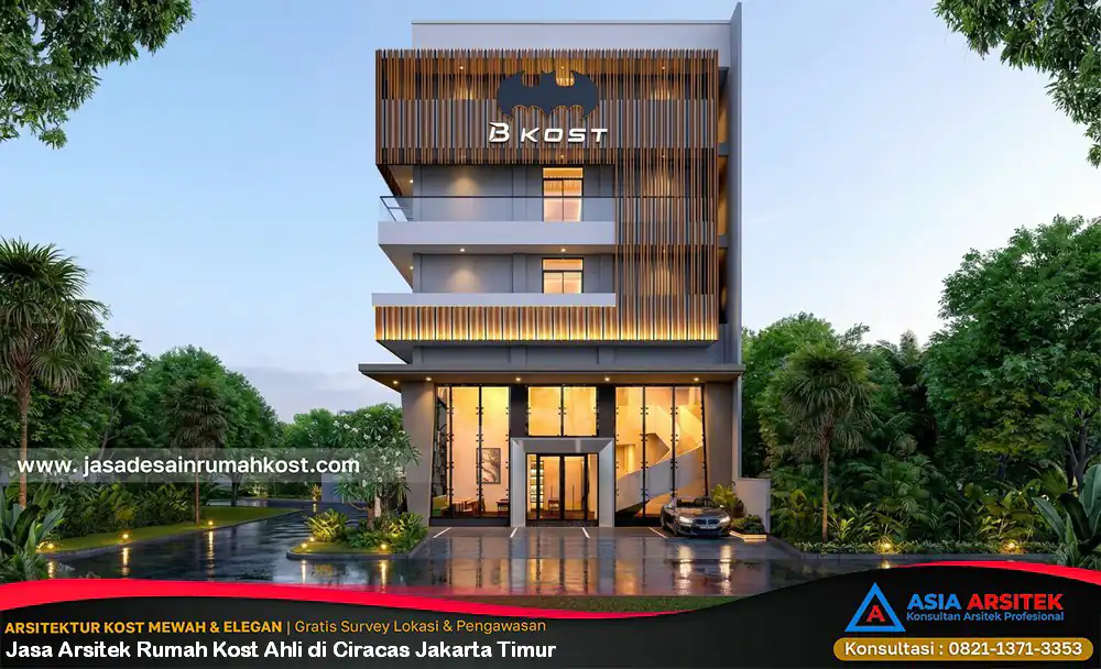 Jasa Arsitek Rumah Kost Ahli di Ciracas Jakarta Timur