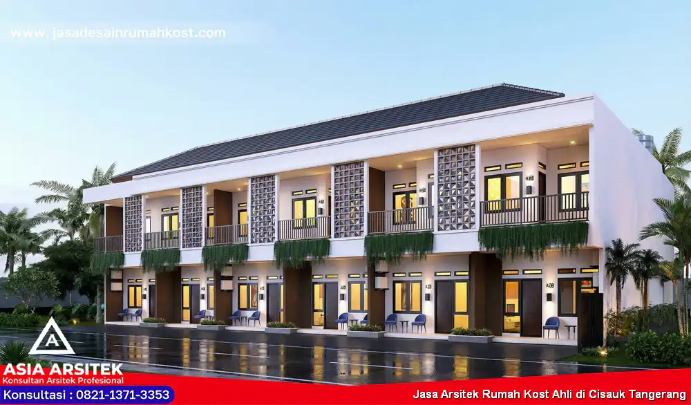 Jasa Arsitek Rumah Kost Ahli di Cisauk Tangerang