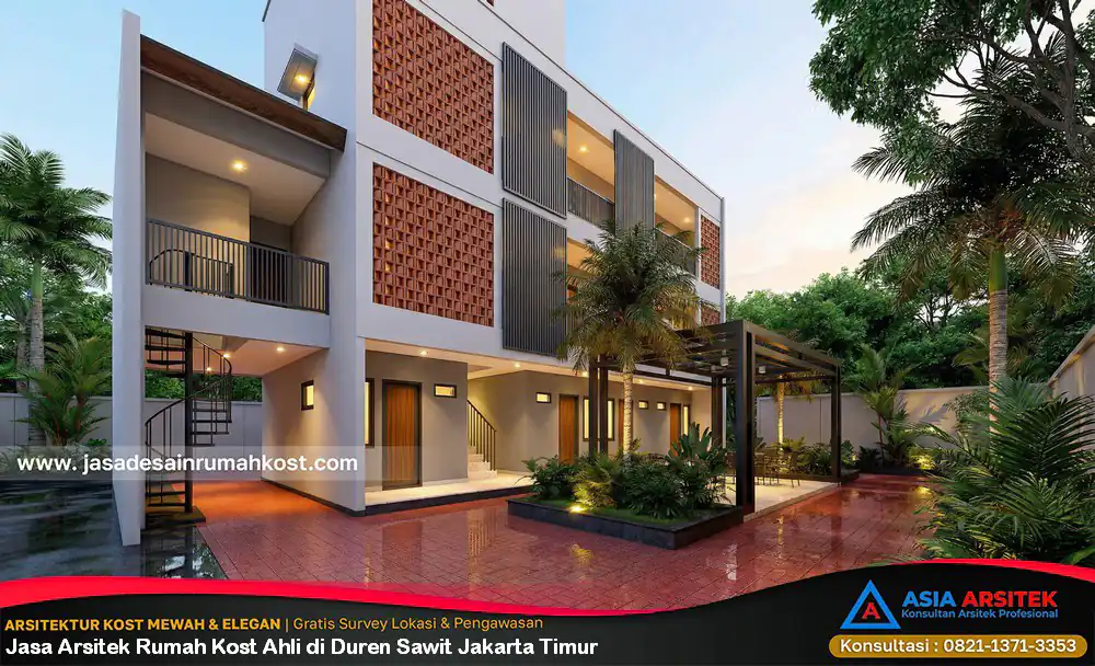 Jasa Arsitek Rumah Kost Ahli di Duren Sawit Jakarta Timur