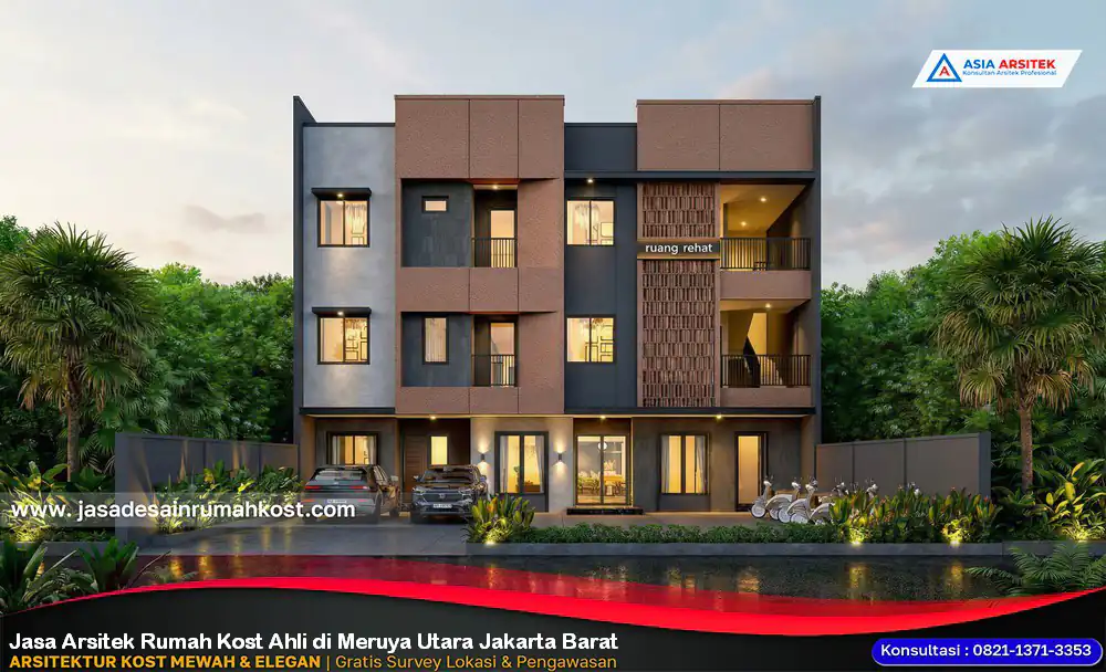 Jasa Arsitek Rumah Kost Ahli di Meruya Utara Jakarta Barat