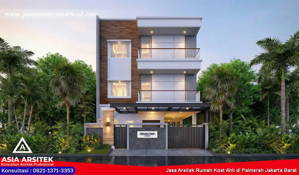 Jasa Arsitek Rumah Kost Ahli di Palmerah Jakarta Barat