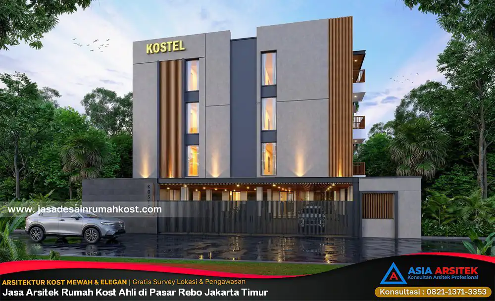 Jasa Arsitek Rumah Kost Ahli di Pasar Rebo Jakarta Timur