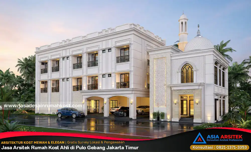 Jasa Arsitek Rumah Kost Ahli di Pulo Gebang Jakarta Timur