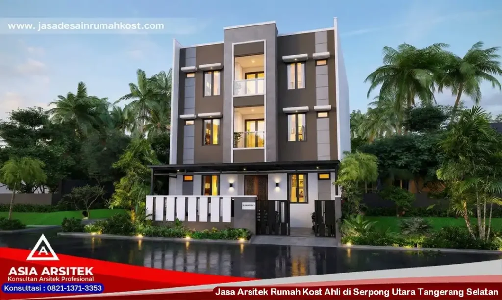 Jasa Arsitek Rumah Kost Ahli di Serpong Utara Tangerang Selatan
