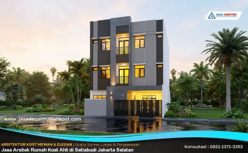 Jasa Arsitek Rumah Kost Ahli di Setiabudi Jakarta Selatan