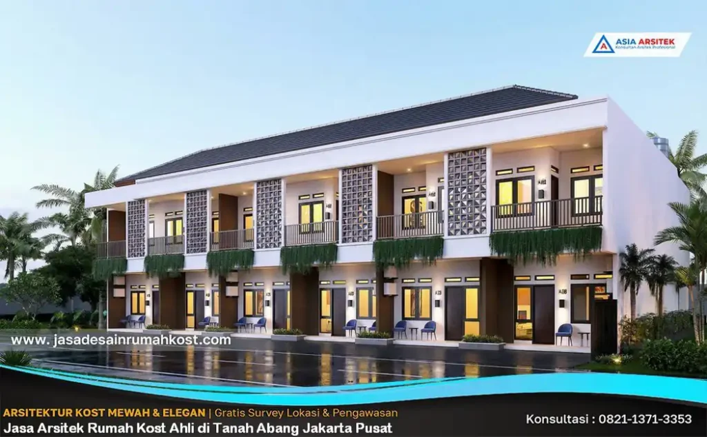 Jasa Arsitek Rumah Kost Ahli di Tanah Abang Jakarta Pusat