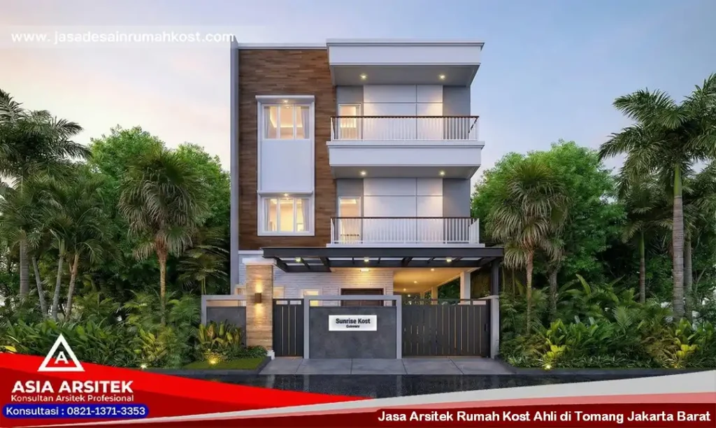 Jasa Arsitek Rumah Kost Ahli di Tomang Jakarta Barat