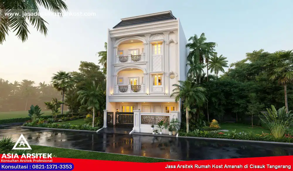 Jasa Arsitek Rumah Kost Amanah di Cisauk Tangerang