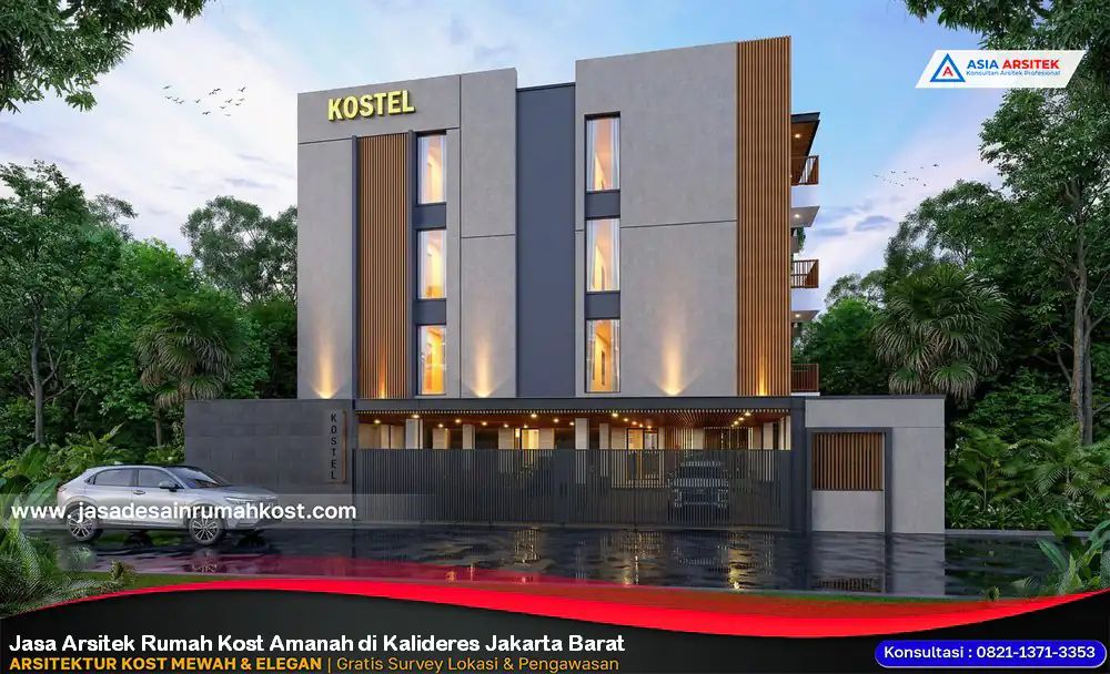 Jasa Arsitek Rumah Kost Amanah di Kalideres Jakarta Barat