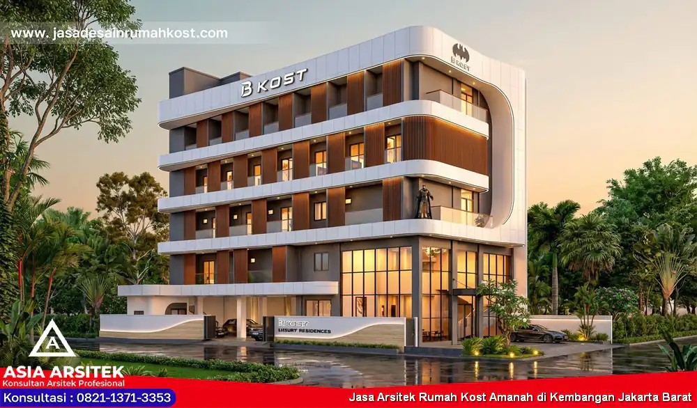 Jasa Arsitek Rumah Kost Amanah di Kembangan Jakarta Barat