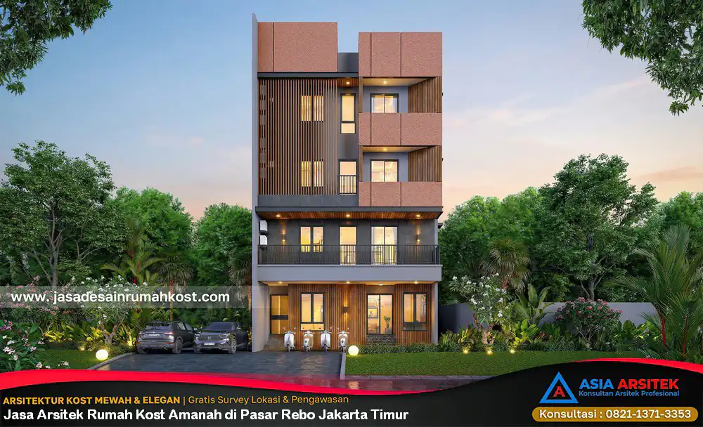 Jasa Arsitek Rumah Kost Amanah di Pasar Rebo Jakarta Timur