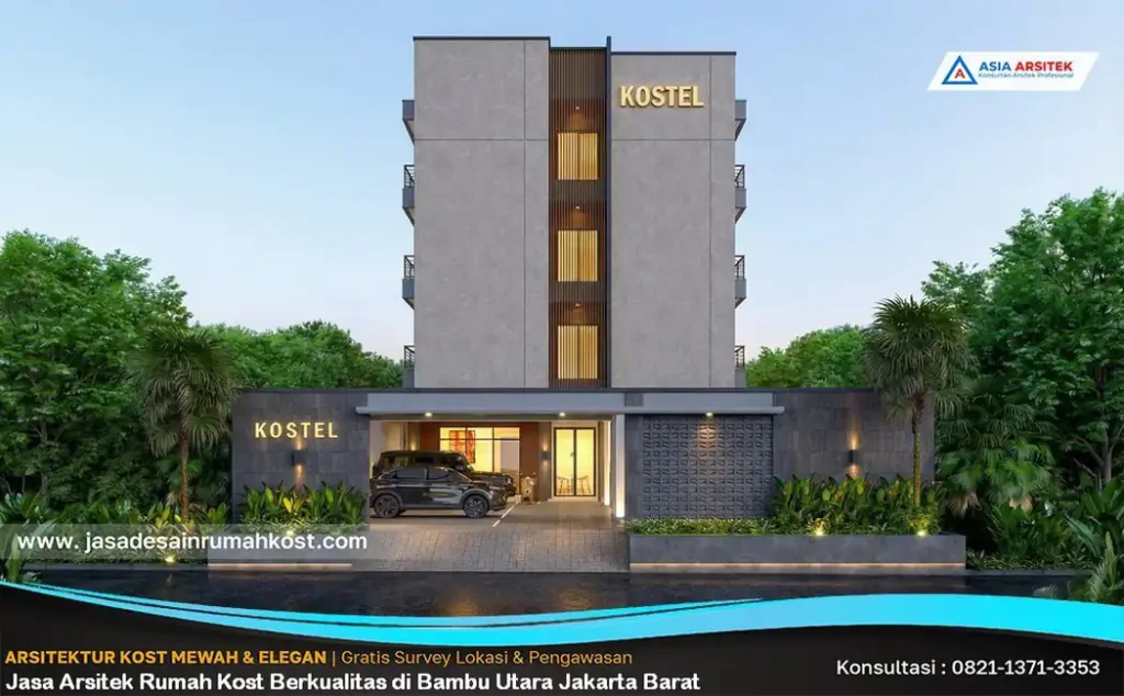 Jasa Arsitek Rumah Kost Berkualitas di Bambu Utara Jakarta Barat