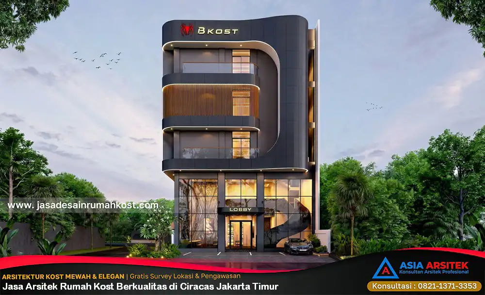 Jasa Arsitek Rumah Kost Berkualitas di Ciracas Jakarta Timur