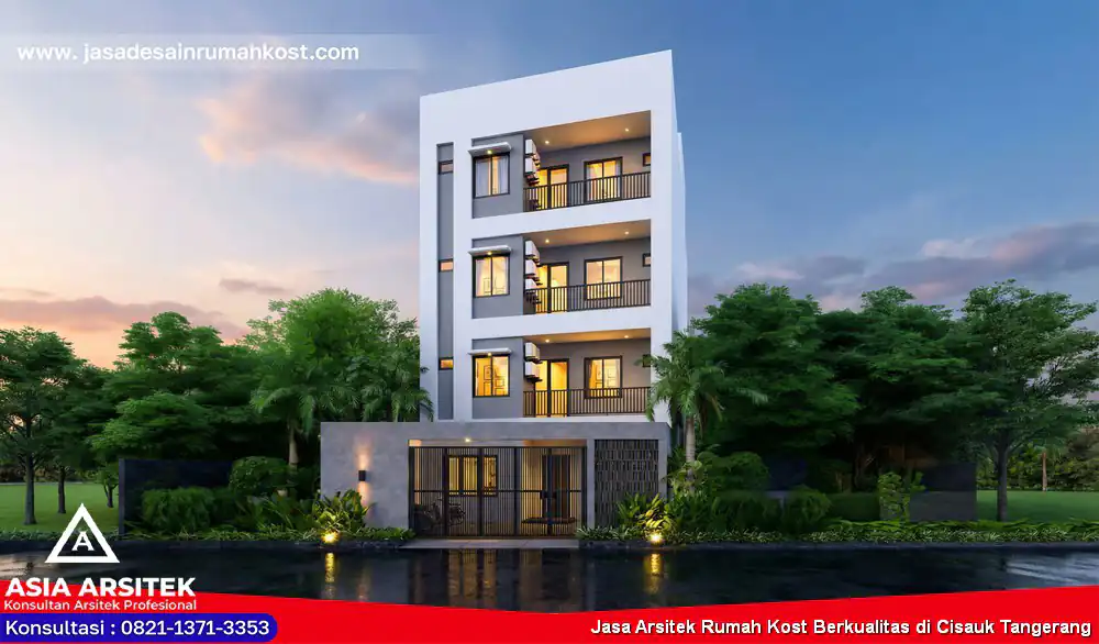 Jasa Arsitek Rumah Kost Berkualitas di Cisauk Tangerang