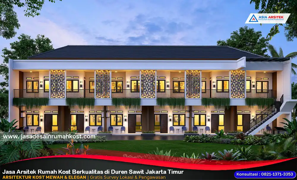 Jasa Arsitek Rumah Kost Berkualitas di Duren Sawit Jakarta Timur