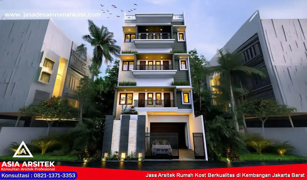 Jasa Arsitek Rumah Kost Berkualitas di Kembangan Jakarta Barat