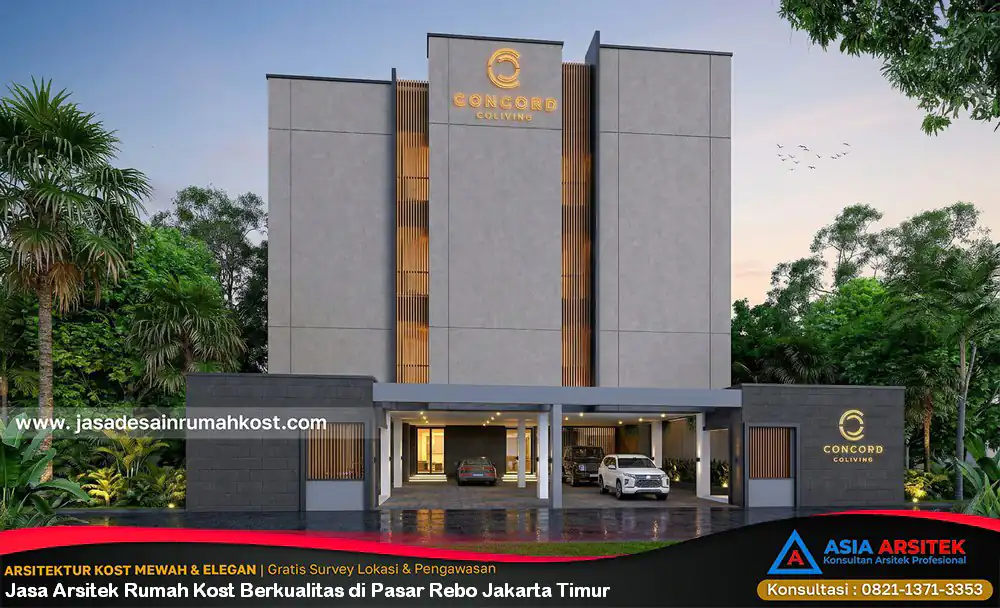 Jasa Arsitek Rumah Kost Berkualitas di Pasar Rebo Jakarta Timur