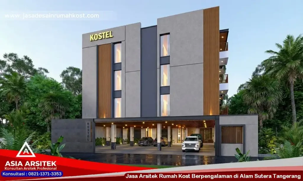 Jasa Arsitek Rumah Kost Berpengalaman di Alam Sutera Tangerang