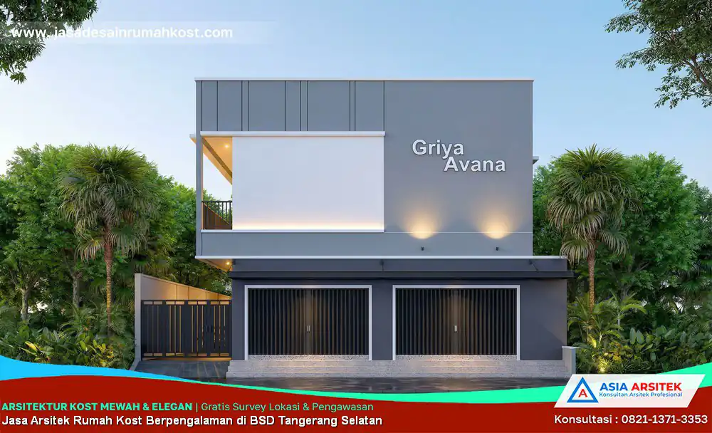 Jasa Arsitek Rumah Kost Berpengalaman di BSD Tangerang Selatan