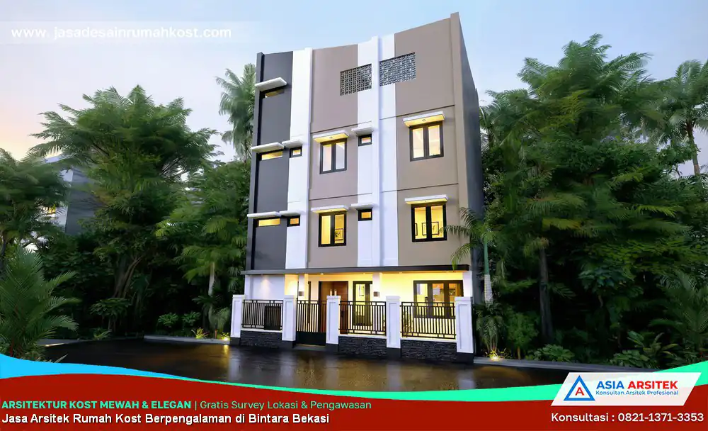 Jasa Arsitek Rumah Kost Berpengalaman di Bintara Bekasi