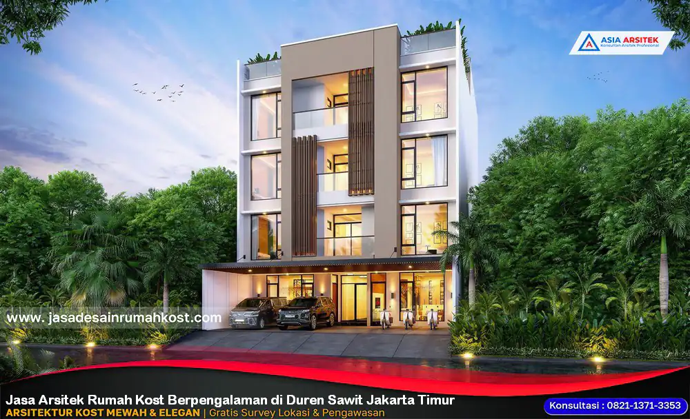 Jasa Arsitek Rumah Kost Berpengalaman di Duren Sawit Jakarta Timur