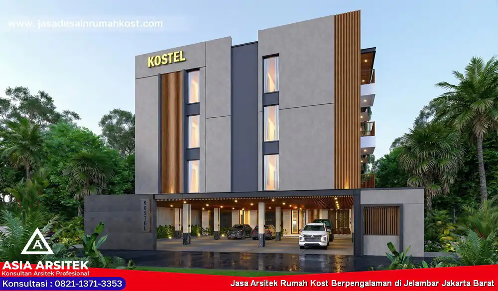 JASA ARSITEK RUMAH KOST BERPENGALAMAN DI JELAMBAR JAKARTA BARAT