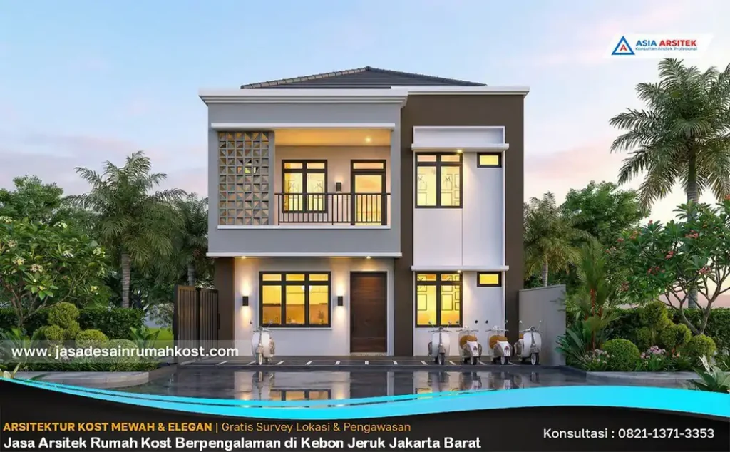 Jasa Arsitek Rumah Kost Berpengalaman di Kebon Jeruk Jakarta Barat